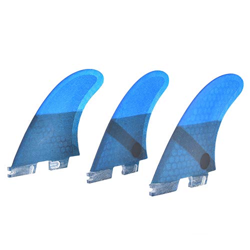 XUXHOU Surfbrett-Finne, G7 Fiberglas Surfing Tail Fin Set Geeignet für Alle Arten von Surfbrett-Paddleboards von XUXHOU
