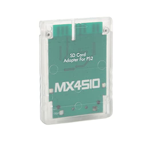 XUXHOU Transparente Speicherkartenadapter -Plug- und Play GameConsolleNerer Front für OPL V 1.2.0 Beta 1832 F087Febebeb (Klar weiß) von XUXHOU