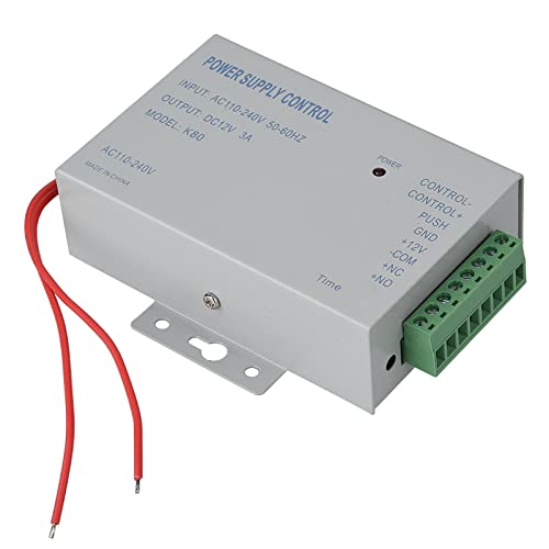 XUXHOU Türversorgungsregler mit Türzugriffsversorgungsversorgung mit Antiinterferenzfähigkeit, Hangeslochdesign, Geeignet für Elektronische Schlösser Installation von XUXHOU
