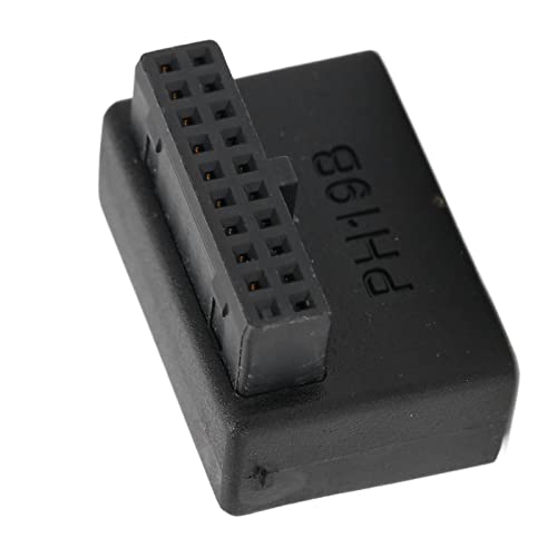 XUXHOU USB -Frontplattenadapter USB 3.0 19pin bei 20pin Header -Adapter für Computerbasisplatte, Stecker und Fortpflanzung für /, ABSA Material (B) von XUXHOU