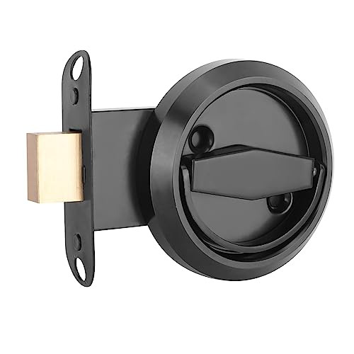 XUXHOU Wasserdichte Türgriff in Edelstahl - Hoher Korrosionsbeständigkeit - für Raum Silber (BLACK) von XUXHOU