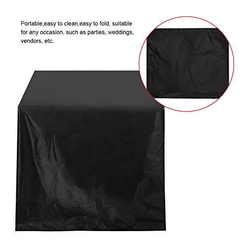XUXHOU Wasserdichtes Oxford -Stoffmöbel Abdeckungsabdeckung Säurefester Alkalisistenter Rostbedeckter Abdeckung für Tischstuhl Einfach zu Reinigen Geeignet für Hochzeiten (213x132x74cm) von XUXHOU