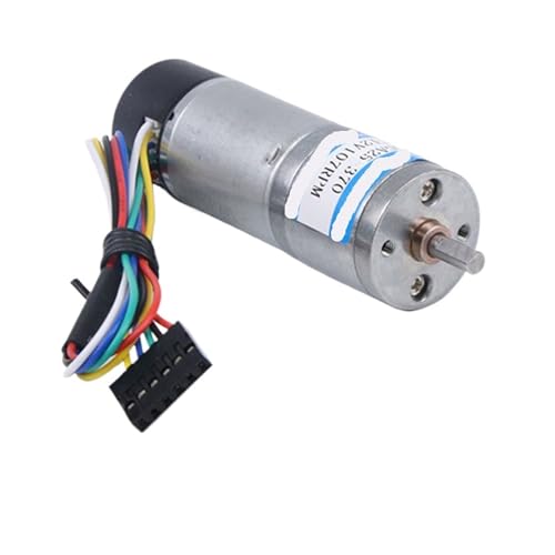 XUXINYCS 6 V 12 V 24 V 25 mm DC Getriebemotor mit Encoder einstellbare Drehzahl Can CW CCW Geschwindigkeitsregulierung High-Torque Small Body Motor JGA25-370 XUXINYCS 6 V 12 V 24 V 25 mm DC Getriebemotor mit Encoder einstellbare Drehzahl Can CW CCW Geschwindigkeitsregulierung High-Torque Small Body Motor JGA25-370 von XUXINYCS