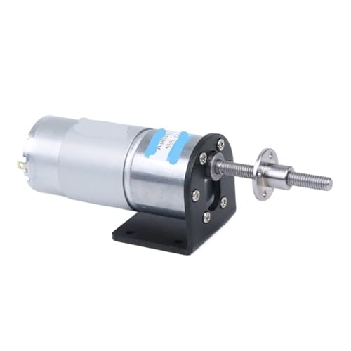 XUXINYCS JGB37-555 Getriebemotor mit niedriger Geschwindigkeit, kleiner Körper, M6-Schraubenschaft, 37 mm, Gleichstrom-Getriebemotor, einstellbare Geschwindigkeit, 12 V, 24 V XUXINYCS JGB37-555 Getriebemotor mit niedriger Geschwindigkeit, kleiner Körper, M6-Schraubenschaft, 37 mm, Gleichstrom-Getriebemotor, einstellbare Geschwindigkeit, 12 V, 24 V von XUXINYCS