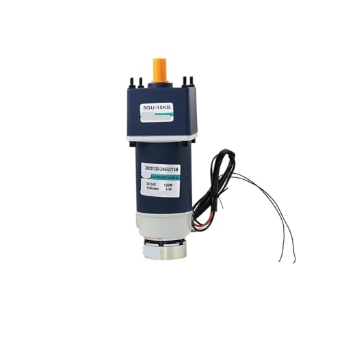 XUXINYCS Permanentmagnet DC Getriebemotor mit Bremse 120W High Power 12V24V Micro Slow Motor Drehzahlregelung Motor von XUXINYCS