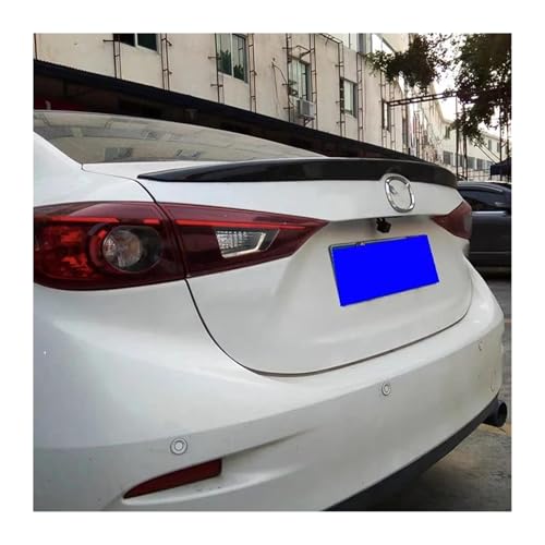 XUXRHMEAN Für M&azda 3 Axela 2014–2019 Heckspoiler Für Limousinen Auto Heckstoßstange Spoiler Diffusor(Beige) von XUXRHMEAN