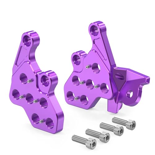 XUXRHMEAN Für Surron Light Bee X S L1E 202, Surron Segway X160 X260 Motorradzubehör-Stützstrebe Motorrad Fußrasten Pedale(Foot Pegs Bracket2) von XUXRHMEAN