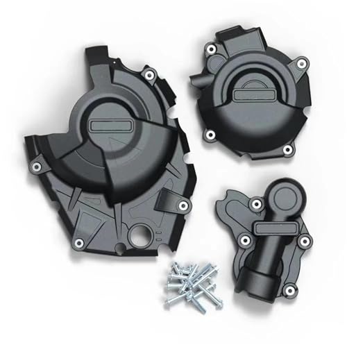 XUXRHMEAN Für Suzuki GSX-8S V-Strom 800DE 2023–2024 GSX-8R 2024 Motorrad-Modifikation: Motorschutz Motor Abdeckung Schutz(Black 1 Set) von XUXRHMEAN