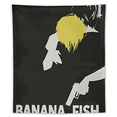 Banana Fish II Japanisches Anime-Poster, Polyester, Wandkunstdruck, Geschenkbild, Gemälde, Wandteppiche, Kunstwerk, Schlafzimmer, Heimdekoration, 127 x 152,4 cm Banana Fish II Japanisches Anime-Poster, Polyester, Wandkunstdruck, Geschenkbild, Gemälde, Wandteppiche, Kunstwerk, Schlafzimmer, Heimdekoration, 127 x 152,4 cm von XUYANG