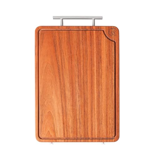 Dickes Schneidebrett Aus Massivholz In Küchenqualität,Schneidebrett Aus Massivholz For Rohes Fleisch,Holzschneidebrett For Schneiden Von Fleisch,Gemüse,Obst Und Käse(15.7x10.6x1in) von XUZAOJUN