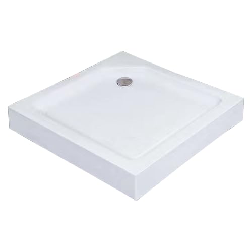 Duschwanne For Camping Im Freien,Tragbare Duschkabine For Zuhause,Rutschfeste Strukturierte Oberfläche,Geeignet For Wohnmobile,Wohnwagen,Innenbereich,Wandecken(27.6x27.6x5.5in) von XUZAOJUN