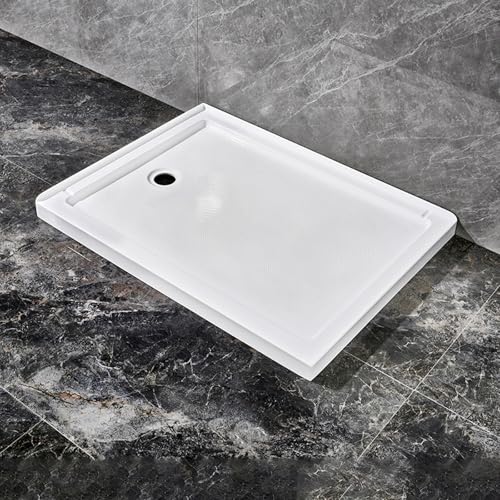 Eckduschwanne, Duschboden, Wohnmobil-Duschwanne, Strukturierte Anti-Rutsch-Oberfläche, Erhöhter Rand Zur Wasserspeicherung, Einfach Zu Installieren(Left,35.8x59.8x3.9in) von XUZAOJUN