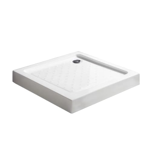 Eckduschwanne,Tragbares Duschkabinen-Set For Zuhause,Strukturierte,Rutschfeste Oberfläche,Einfach Zu Installieren For Wohnmobil,Wohnwagen,Innenbereich,Trucker(27.6x27.6x5.1in) von XUZAOJUN