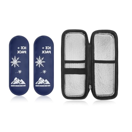 Kleiner Isolierter Insulin-Kühlschrank-Organizer,Medizinische Tasche, Tragbarer EVA-Kühlschrank-Organizer For Den Außenbereich For Temperaturempfindliche Medikamente von XUZAOJUN
