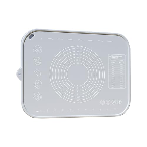 Küchen-Schneidebrett-Set, Mittelgroßes Schneidebrett, Teigmatte, Silikonmaterial, Leicht Zu Reinigen, Ideal For Zubereiten Von Sandwiches, Pizza Und Kuchen(39.4x27.6in) von XUZAOJUN