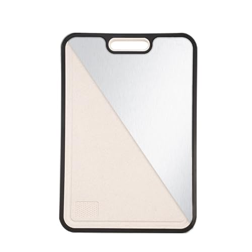 Küchenschneidebrett, Doppelseitiges Schneidebrett Aus Reinem Titan,Hygienisch Und Langlebig, Ideal For Trennen Von Fleisch Und Gemüsezubereitung(12.2x18.1x0.7in) von XUZAOJUN