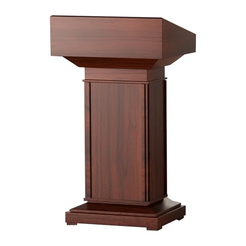Podium, Rednerpultständer Aus Holz For Podiumpräsentationen Im Kirchenklassenzimmer,Kanzel Mit Robuster Basis For Vorträge,Klassenzimmer,Konferenzen,Hochzeitsreden(Red) von XUZAOJUN