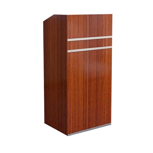 Podium Und Rednerpult, Stehendes Holzpodium, Kleiner Empfangstresen, Kanzel Mit Robustem Holzsockel, For Kirche, Klassenzimmer, Präsentation, Hochzeitsreden(Red,S) von XUZAOJUN