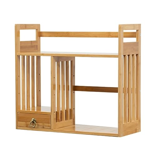 Schreibtisch-Regal-Organizer,Schreibtisch-Organizer For Wohnheime,3-stufiges Büroregal,Schreibtisch-Aufbewahrungsregal Mit Schubladen,Wohnheime Und Wohnungen(Original,19.7X17.7IN_SINGLE) von XUZAOJUN