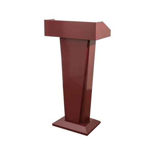 Schwarz-weiße Stehpultständer, Rednerpultständer For Rednerpultpräsentationen,Mit Stauraum,For Kirchliche Klassenzimmer,For Reden Und Hochzeitsreden(Red) von XUZAOJUN