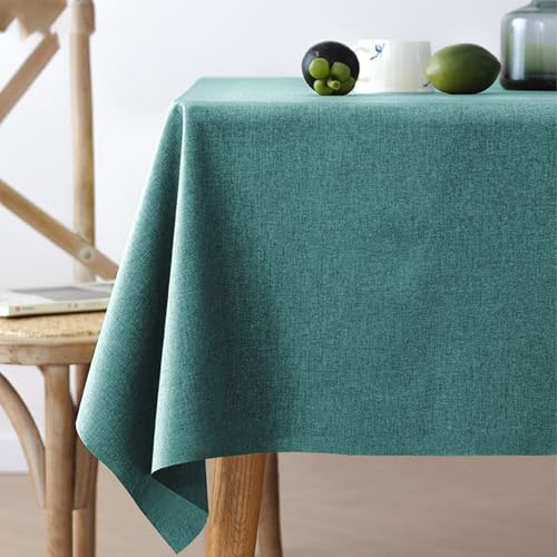 Wasserfeste Und Ölfeste,Einfarbige,Rechteckige Tischdecke,Staubschutztuch,Tischdecke For Den Couchtisch Im Haushalt,Geeignet For Picknick,Esstisch,Party,Garten(Dark blue,35.4x35.4in) von XUZAOJUN