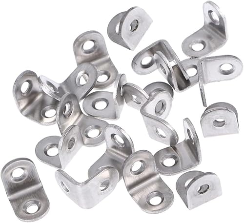 5Pcs L Halterung Ecke Klammer Heavy Duty 90 Grad Rechtwinklig Halterung Metall L Klammern Winkel Joint Verschluss von XUZWMAGZJ