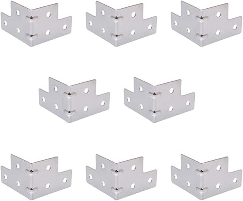 8Pcs Chrom Überzug Ecke Hosenträger Werkzeug Aluminium Fall Metall Rechten Winkel Halterung Winkel Unterstützung 8Pcs Chrom Überzug Ecke Hosenträger Werkzeug Aluminium Fall Metall Rechten Winkel Halterung Winkel Unterstützung von XUZWMAGZJ