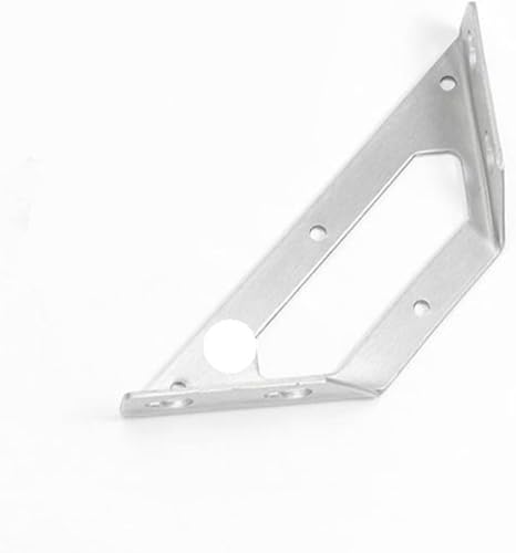 Angle brackets,90 Degrees Right Angle Stainless Steel Angle Iron L-bracket Fixation Furniture Reinforcement Connectors(Small 70mm) von XUZWMAGZJ