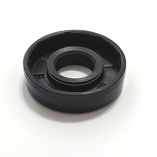 Lippendichtung, Doppellippen-Öldichtung, TC/VC-Rahmen-Ölring, Doppeldichtung for Korridor, schwarz, 17 mm Innendurchmesser, mehrere Größen, 2 Stück(17x41x10) von XUZWMAGZJ