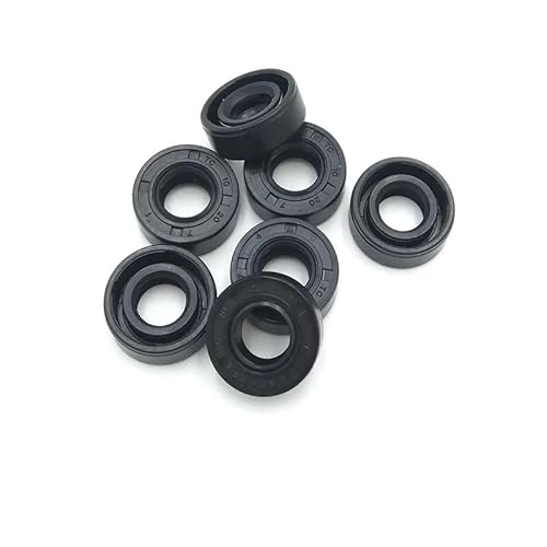Lippendichtung, Doppellippen-Öldichtung TC VC-Wellen-Öldichtung mit Strumpfbandfeder, mehrere Größen, 36 Stück(VC-5x14x5mm 2pcs) von XUZWMAGZJ