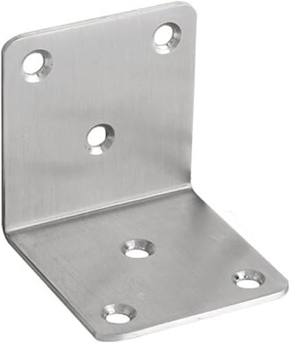 Winkelklammern, kleiner 90-Grad-Flachwinkelhof, Möbeleckhöfe, Möbelverbinder, L-förmiger Flacheckcode, rechtwinkliges kleines Winkeleisen(40L1.5 thick with screw) von XUZWMAGZJ