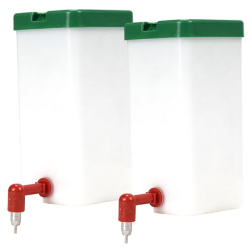 2pcs Kaninchen Wasserflasche 1L Leckkraft mit leckerem Kaninchen Waterer aus Edelstahl für kleine Hamster -Meerschweinchen mit kleinem Haustierhasen 2pcs Kaninchen Wasserflasche 1L Leckkraft mit leckerem Kaninchen Waterer aus Edelstahl für kleine Hamster -Meerschweinchen mit kleinem Haustierhasen von XVHOAB