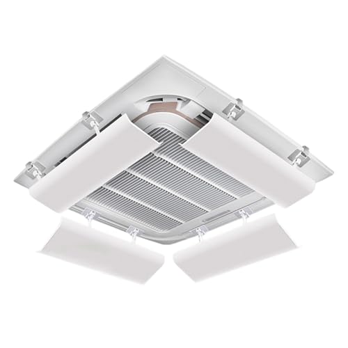 4PCS/Set AIR -Vent -Deflektor, 18 -Zoll -Winkel -Einstellbarer Entlüftungsableiter mit wasserdichtem Schaum für Home Office School 4PCS/Set AIR -Vent -Deflektor, 18 -Zoll -Winkel -Einstellbarer Entlüftungsableiter mit wasserdichtem Schaum für Home Office School von XVHOAB