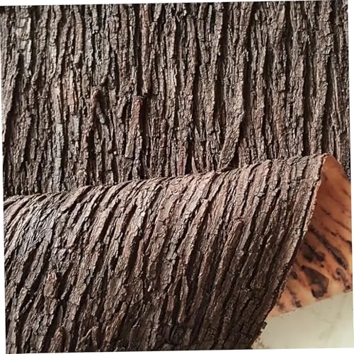 XVHOAB Baumrinde 39x12 Zoll anpassbare künstliche realistische Rinde Schutz Anti-Flamming Dekorative Kunstpflanzendekor für Säule, Wand, Boden, Schlauch XVHOAB Baumrinde 39x12 Zoll anpassbare künstliche realistische Rinde Schutz Anti-Flamming Dekorative Kunstpflanzendekor für Säule, Wand, Boden, Schlauch von XVHOAB