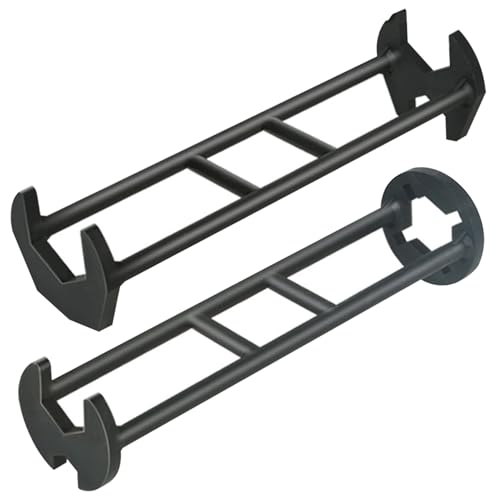 XVHOAB Beckenschlüssel 2pcs / Set mit 7 Ports doppelt geendete flexible, verstellbare 360-Grad-rotierende universelle Schraubenschlüsselhahn unter Spüle für enge Räume von XVHOAB
