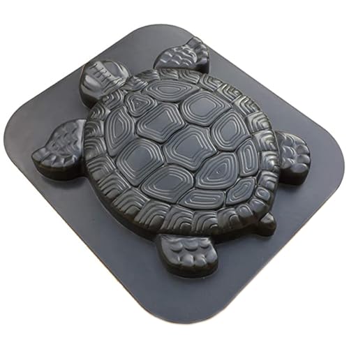 XVHOAB Betonformen DIY einzigartige Schildkrötenformsprungsteinform wiederverwendbarer personalisierter Gartendekor Tortoise Pflasterform für das Handwerkstatue, Weg von XVHOAB