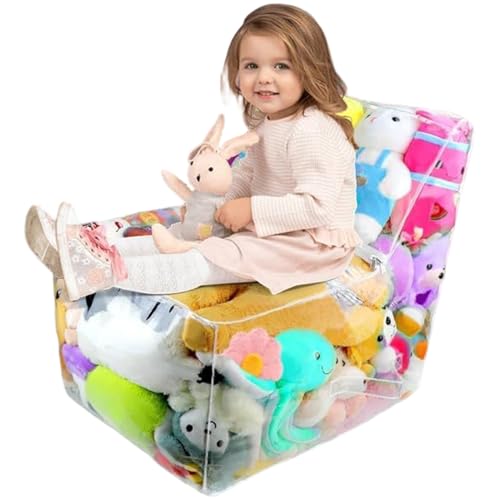 XVHOAB Gefüllte Tierlager, staubdichtes klares PVC Reißverschluss großer Kinderstuhl, wasserdichte gefüllte Tierbohnenbeutel Speicher für die Organisation von Kindern Zimmer XVHOAB Gefüllte Tierlager, staubdichtes klares PVC Reißverschluss großer Kinderstuhl, wasserdichte gefüllte Tierbohnenbeutel Speicher für die Organisation von Kindern Zimmer von XVHOAB