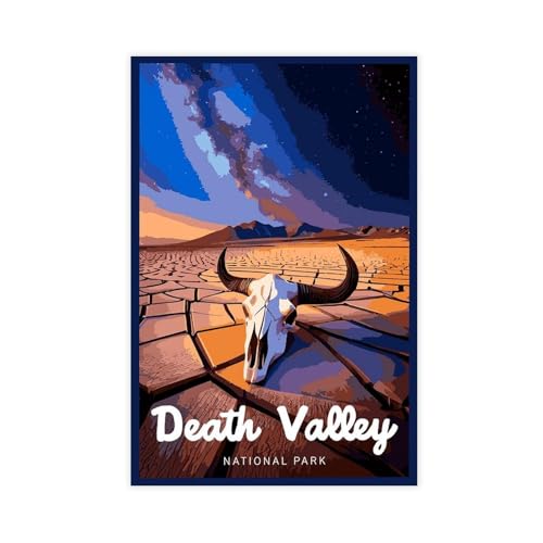 XVHOGAS Death Valley National Park Retro-Reiseposter auf Leinwand, Poster, Schlafzimmer, Dekoration, Landschaft, Büro, Raumdekoration, Geschenk, 30 x 45 cm XVHOGAS Death Valley National Park Retro-Reiseposter auf Leinwand, Poster, Schlafzimmer, Dekoration, Landschaft, Büro, Raumdekoration, Geschenk, 30 x 45 cm von XVHOGAS