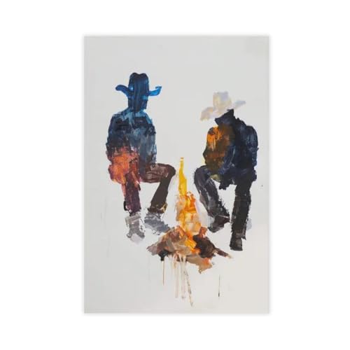 XVHOGAS Farbenfrohes abstraktes Western-Cowboy-Kunstgemälde, Leinwand-Poster, Schlafzimmer, Dekoration, Landschaft, Büro, Raumdekoration, Geschenk, 30 x 45 cm XVHOGAS Farbenfrohes abstraktes Western-Cowboy-Kunstgemälde, Leinwand-Poster, Schlafzimmer, Dekoration, Landschaft, Büro, Raumdekoration, Geschenk, 30 x 45 cm von XVHOGAS