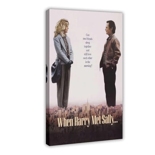 XVHOGAS Filmposter "When Harry Met Sally, 2 Leinwandposter, Wandkunst, Dekor, Bild, Gemälde für Wohnzimmer, Schlafzimmer, Dekoration, 60 x 90 cm XVHOGAS Filmposter "When Harry Met Sally, 2 Leinwandposter, Wandkunst, Dekor, Bild, Gemälde für Wohnzimmer, Schlafzimmer, Dekoration, 60 x 90 cm von XVHOGAS