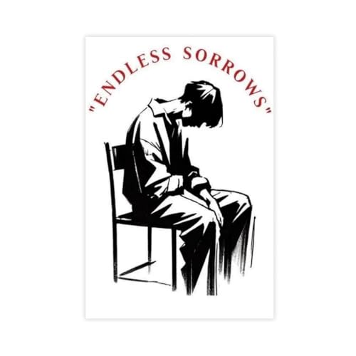 XVHOGAS Leinwandposter "A Sad Boy Sitting on A Sad Boy" auf einem Stuhl, Wandkunst, Dekordruck, Bild Gemälde für Wohnzimmer, Schlafzimmer, Dekoration, 40 x 60 cm XVHOGAS Leinwandposter "A Sad Boy Sitting on A Sad Boy" auf einem Stuhl, Wandkunst, Dekordruck, Bild Gemälde für Wohnzimmer, Schlafzimmer, Dekoration, 40 x 60 cm von XVHOGAS