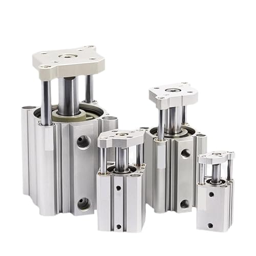 Type CDQMB Series with Magnet Thin AIR Cylinder Double Acting Guide Rod Compact Pneumatic Cylinder CDQMB12-5 CDQMB16-10(Stroke 20mm,CDQMB25) von XVKZYQKCR