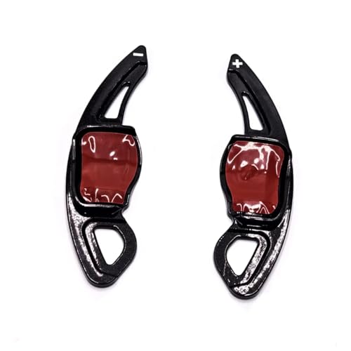 XVMKFCF Schaltwippen Kompatibel Mit Vw Für Golf Mk6 Für J&etta SportWagen 2008 2009 2010 2011 2012 2013 Auto Wheel Shift Paddle Extension Shifters(Pearl Black) von XVMKFCF