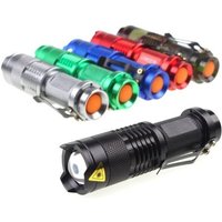 XVX - Rot) Tragbare Taschenlampe Camping Licht Stift Clip Licht von XVX