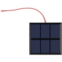 XVX - 0,7 w 1,5 v tragbares Mini-Solarpanel, DIY-Stromversorgungsmodul, 1,2 v Batterieladegerät mit 70 x 70 mm Kabel von XVX