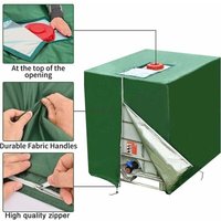 1000L IBC Tankabdeckung, Schutzhülle, UV-Schutz Staubdichte IBC Tankcontainerabdeckung, Schutzhülle (120 x 100 x 116cm) Abdeckung von XVX
