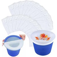 XVX - 20 Stück Pool-Skimmer-Socken, wiederverwendbare Pool-Filtersocken, Pool-Skimmer-Socken, Pool-Zubehör für Skimmer XVX - 20 Stück Pool-Skimmer-Socken, wiederverwendbare Pool-Filtersocken, Pool-Skimmer-Socken, Pool-Zubehör für Skimmer von XVX