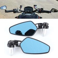 2Pcs 7/8 'Lenker Rückspiegel Anti-Glare 180 Grad Einstellbar Universal Motorrad Spiegel von XVX