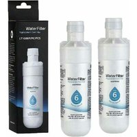 XVX - 2er-Pack austauschbarer Wasserfilter für Kenmore9980 Kühlschrank, Weiß LT1000P XVX - 2er-Pack austauschbarer Wasserfilter für Kenmore9980 Kühlschrank, Weiß LT1000P von XVX