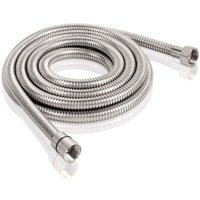 2m Edelstahl-Brauseschlauch mit Verdreh- und Knickschutz, Brauseschlauch G1/2 von XVX
